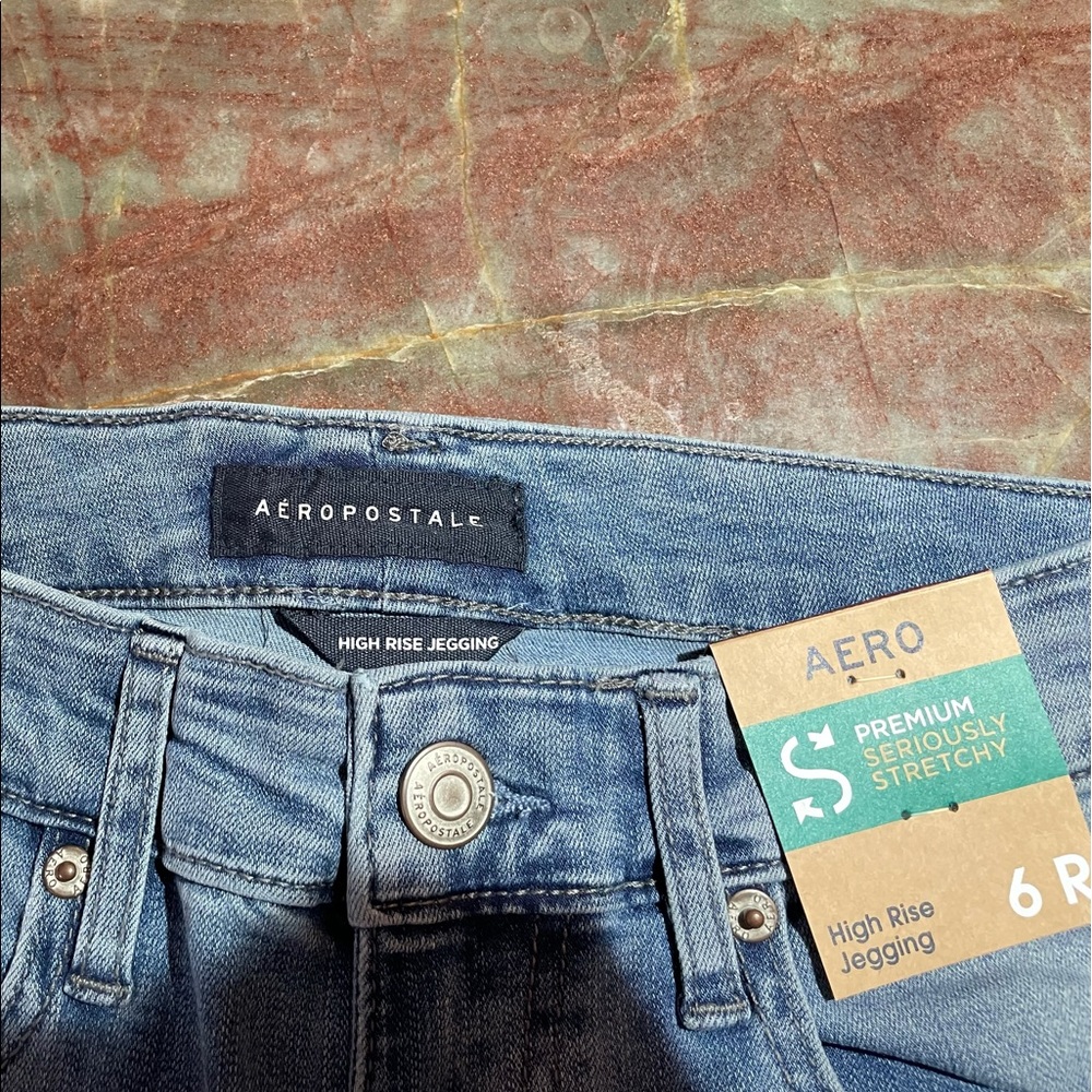 Woman's jeggings from Aeropostale.